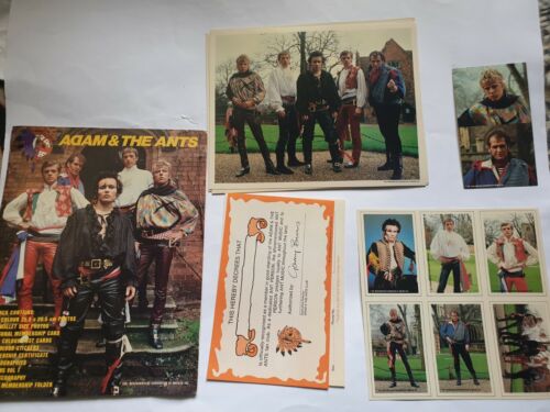 Adam & The Ants 1981 Australian Fan Club Kit Free Postage - Picture 1 of 15