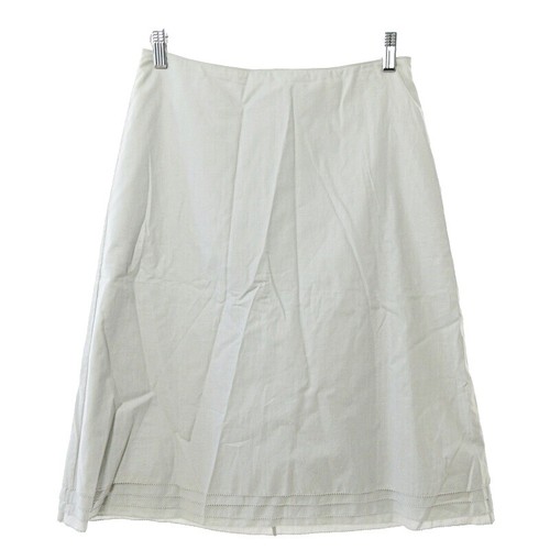 【関税&送料込み】Jil Sander Embossed Cotton Skirt Jil Sander Cotton Tight Skirt Midi Long 32 Navy AT Used