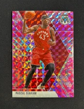2019-20 Panini Mosaic NBA Pascal Siakam Pink Camo PRIZM #19 Toronto Raptors