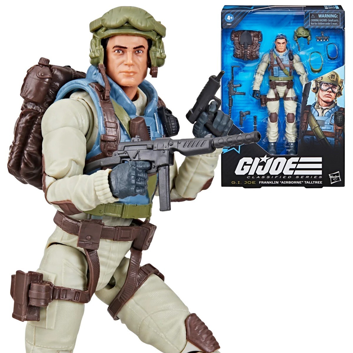 2024 G.I. Joe Classified Series 115 AIRBORNE 6" Scale Hasbro Action Figure