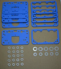 4150 4160 Fuel Bowl, Metering Block, Needle & Seat Gasket Kit Carb- Fits: Holley