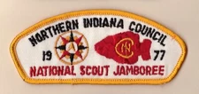 JSP Northern Indiana Council - Nat'l Jamboree 1977 - IN   -Mint-