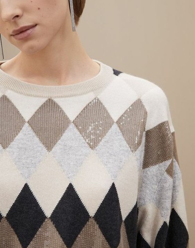 Suéter Brunello Cucinelli Para Mujer Top Manga Larga Tejido Jersey Talla XS 38 2 - Imagen 5 de 9