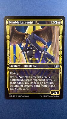 MTG Streets of New Capenna Nimble Larcenist Showcase 321