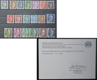 Austria 1945 Hitler soprastampa Graz i F.LL.firmati e Certificato MNH**(D28-4374