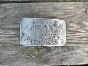 ducks unlimited belt buckle