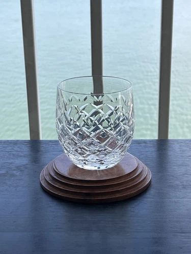 Vintage Waterford Crystal Powerscourt Old Fashioned - Ireland - Gothic Backstamp