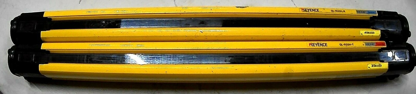 Gl R28h KEYENCE GL-R20H-T/R HEAVYDUTY SAFETY LIGHT CURTAIN SET 24VDC 71MA CLASS ...