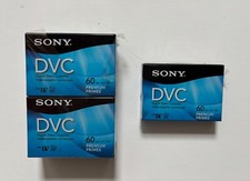 Sony DVC Mini-DV 60 Lot Of 5/ Premium Blank Tapes Digital Video Cassettes NEW
