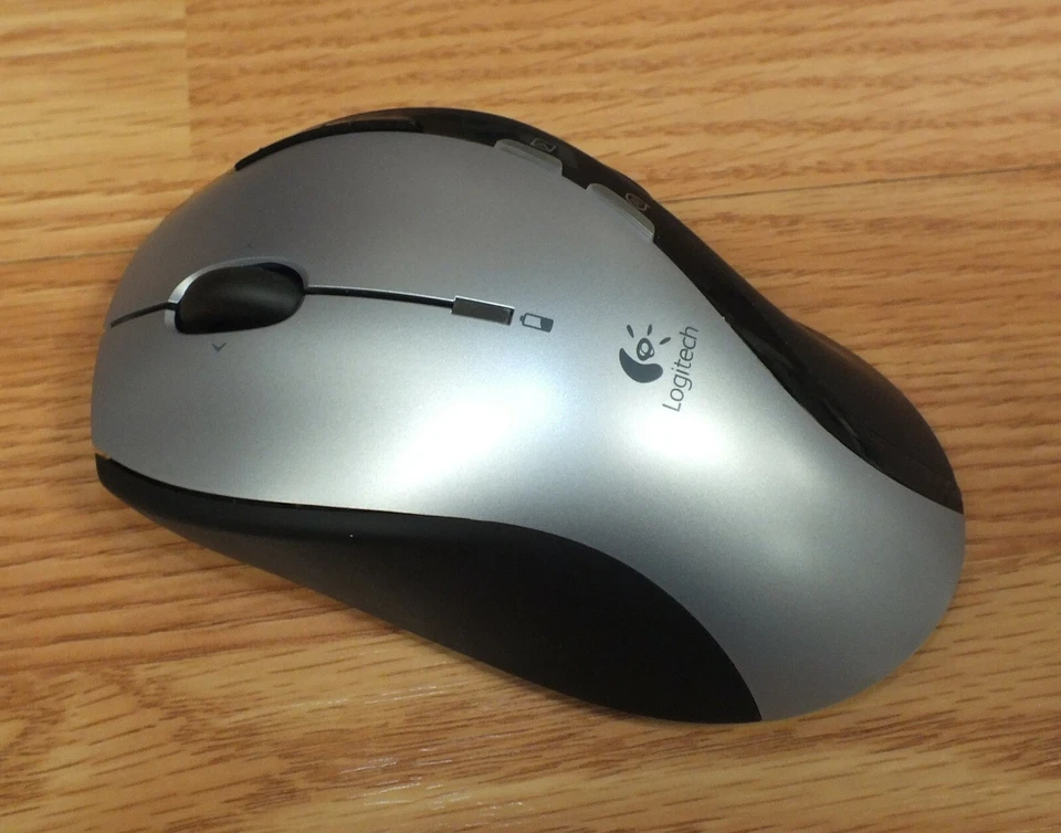 Logitech (MX 610) Left-Hand Laser Cordless Scroll Mouse W/ Receiver *READ* - Image 3 of 4
