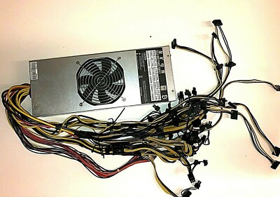 2600W bitcoin miner stromversorgung Netzteil  Power supply 90 Plus Gold