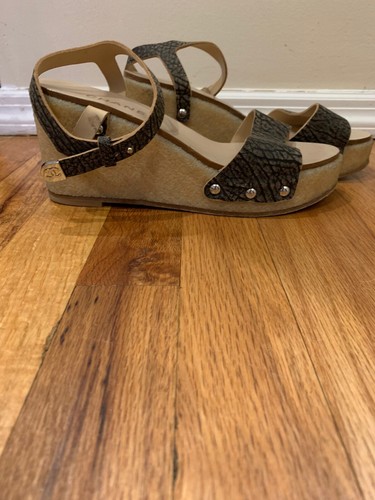 chanel wedge trainers