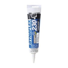 DAP Dynaflex 230 White Siliconized Acrylic Sealant 5.5 oz Windows  Doors
