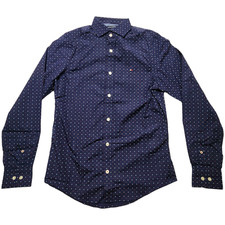 Tommy Hilfiger Men's Long Sleeve Dress Shirt Size XS