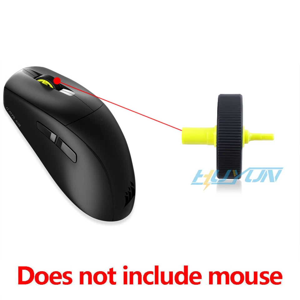 Ratón inalámbrico para juegos Corsair M75 RGB/AIR, polea de ratón/rueda de desplazamiento/rodillo Foto 3 de 4