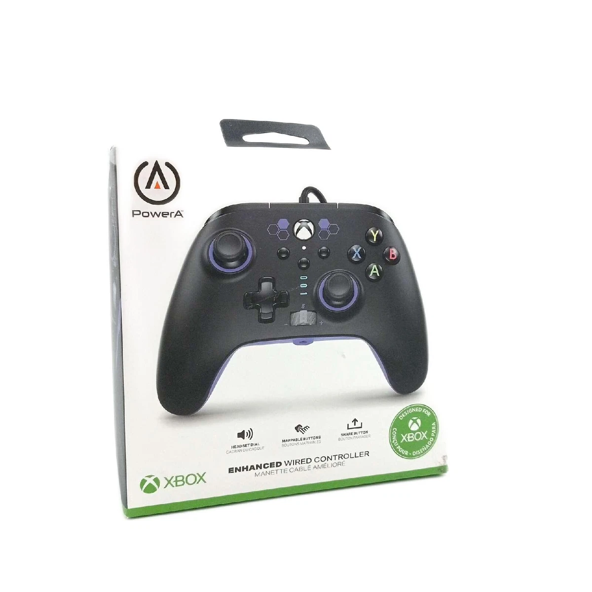 PowerA Xbox Serie XS Lila Controller Hex gamepad Wired Trendsetter