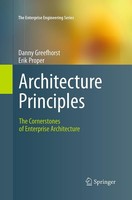 Architecture Principles The Cornerstones Of Enterprise Architecture Taschenbuch