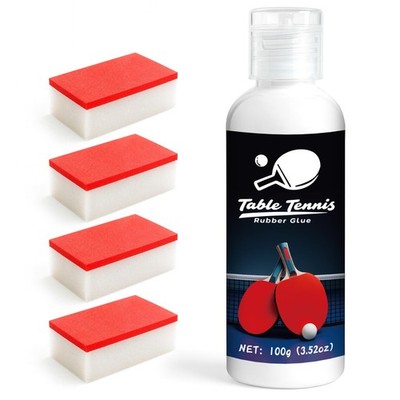 100ml Table Tennis Glue Ping Pong Paddle Assembly Sponges Replace Rubber Kit