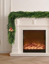 9 FT Real Touch Christmas Norfolk Pine Garland - Artificial Christmas Garland...