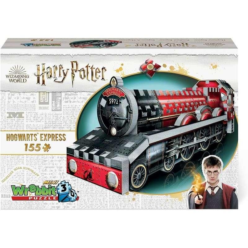 Puzzle 3D Wrebbit Harry Potter – Mini Poudlard Express 155 Pièces – Un Défi Magique Pour Les Fans Dès 12 Ans !