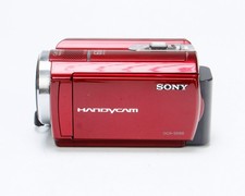 Sony Handycam DCR-SR68 Standard Definition Camcorder Red 80GB HDD