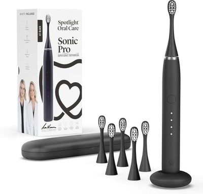 Spotlight Oral Care Sonic Pro Elektrische Zahnbürste - Hergestellt vom Zahnarzt - 70 Tage Ba
