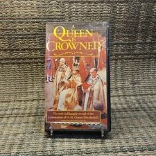 A Queen Is Crowned VHS 1985 International Historic Films