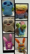 Fuggler Key Ring  Catch Me Variants  Many to Choose From  Complete Your Set