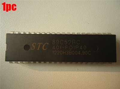 1Pcs Scm DIP-40 Microcontroller STC89C51RC STC89C52RC-40I-PDIP Serial Ic New qf