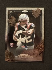 2025 Topps Chrome Fortune 15 TreVeyon Henderson RC Insert F15-26 Patriots