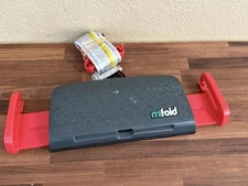 Mifold Grab-And-Go Compact Car Booster Portable Seat, 40-100 Lbs, Travel Seat