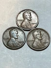 1925 P 1926 P 1927 P Circulated Lincoln Wheat Cent Penny Set- Actual Coins