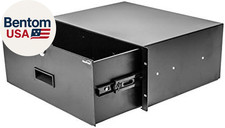 Server Cabinet Case 19 Inch Rack Mount DJ Locking Lockable Deep Drawer with Key