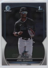 2023 Bowman Chrome Prospects Jose Gerardo #BCP-195 0z8v