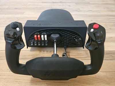 Honeycomb Alpha Flight Controls Yoke and Switch Panel