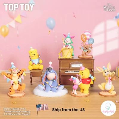 💡 TOPTOY x Disney Winnie Puuh Fun Party Serie Figur Blindbox Spielzeug - Bild 1 von 4