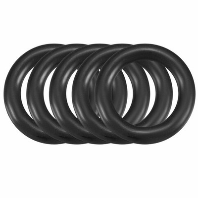 30Pcs 14mmx2.4mm Black Flexible Nitrile Rubber O Ring Oil Seal Washer Grommets  