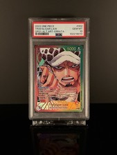 ✅Trafalgar Law Alt Art Leader OP01-002 Errata One Piece ENG Romance Dawn PSA 10