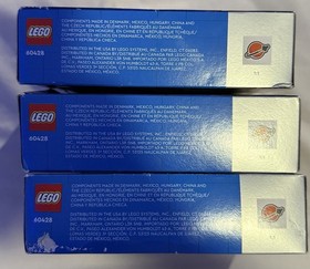 Lot of 3 &ndash; LEGO City Space Construction Mech 60428 &ndash; NIB