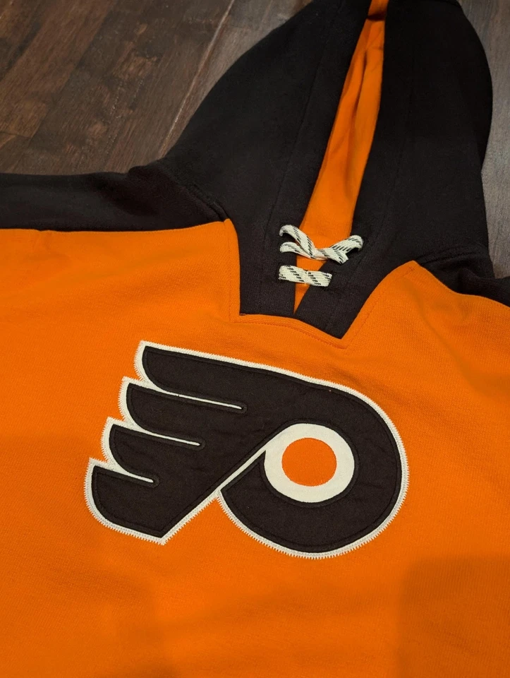Philadelphia Flyers Hoodie Youth XL NHL Hockey Pullover Sweater 18/20 - Image 2 of 4