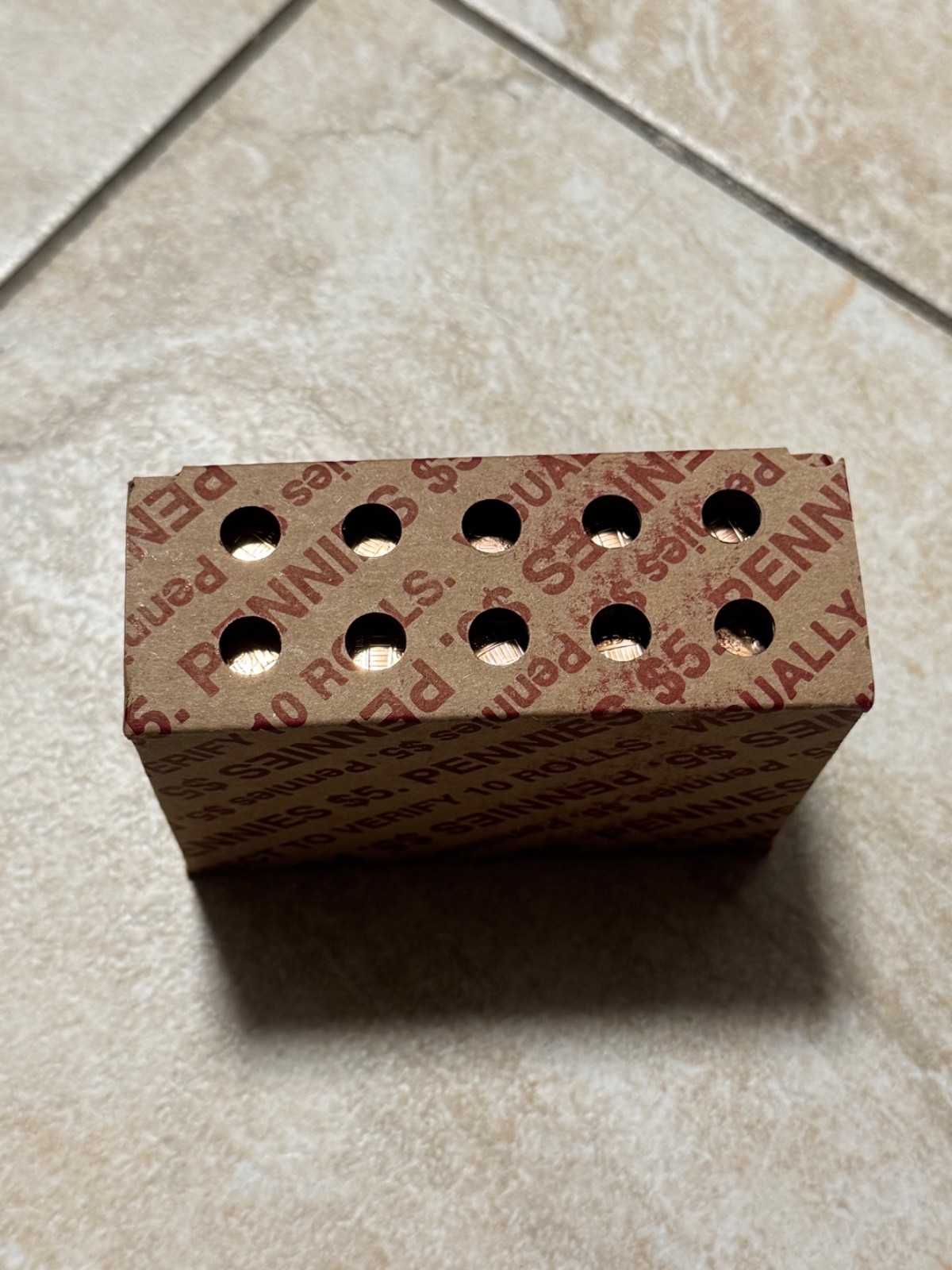 10 Roll Set 2025 P & D Lincoln Cent 1C Penny Pennies Bank Wrapped Unopened Box