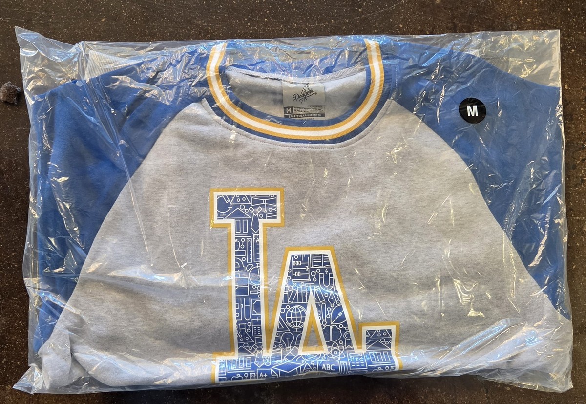 Dodgers Sweater Teacher Appreciation Night 4/11/26 Crew neck Size