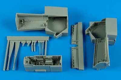 Aires 1/48 Grumman EA-6B Prowler Wheel Bay for Kinetic kits