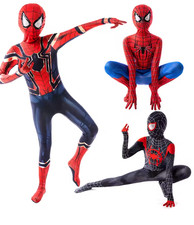 Superhero KIDS Costume Miles Morales Spider-Man inspired Cosplay Halloween