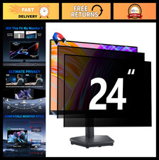 2 Pack 24" Magnetic Privacy Screen Filter for 16:9 Monitors, Anti-Glare, Blue Li