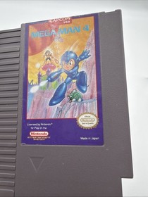 Mega Man 4 (Nintendo NES, 1992) Authentic Cart Tested