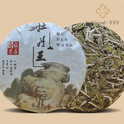 100g Authentic Fuding White Tea High Mountain Peony King Chen Nian Mini Tea Cake