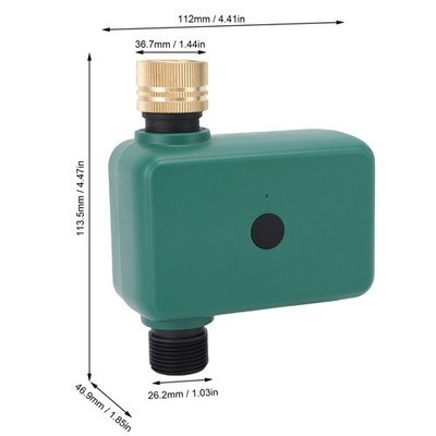 Smart Hose Timer G3/4 Thread BT APP Control Garden Hose Water Timer With Rai SET