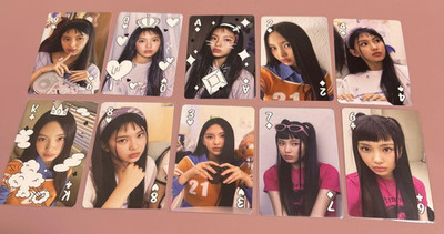 NewJeans Hyein 2023 Season's Greeting NJZ Official Photocard Set of 10 New