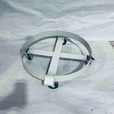 Stainless Steel Drum Dolly Fits 55 Gallon Drum 800 lbs Capacity